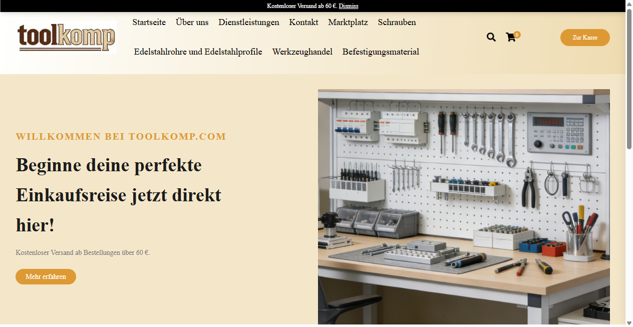 Fake Shop Warnung: toolkomp.com (2026)