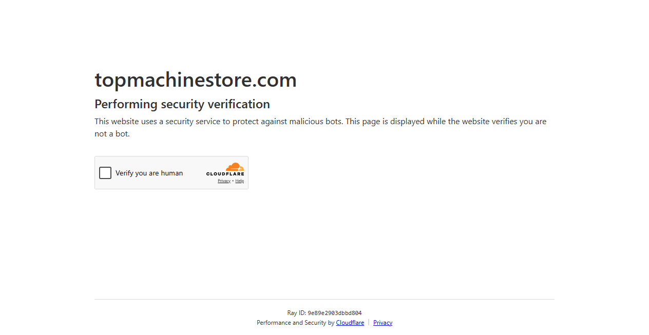 Fake Shop Warnung: topmachinestore.com (2026)