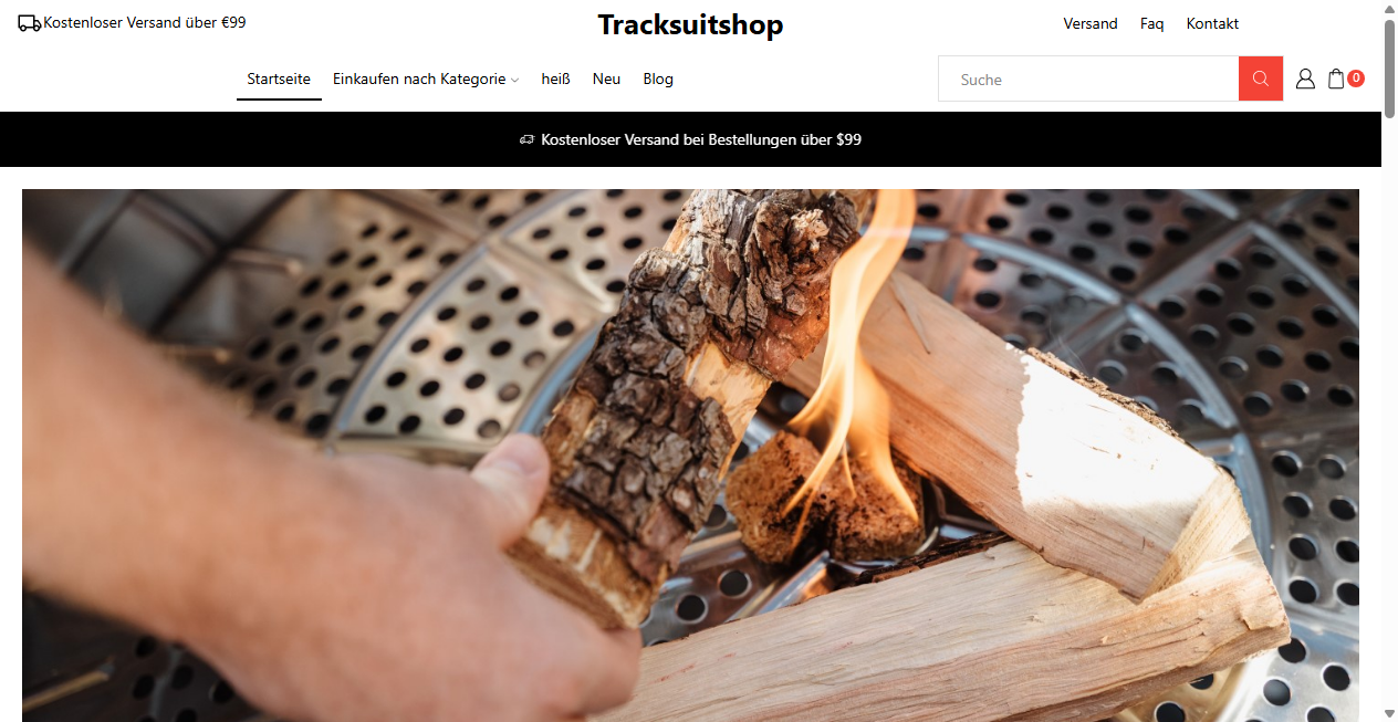 Screenshot von tracksuitshop.de