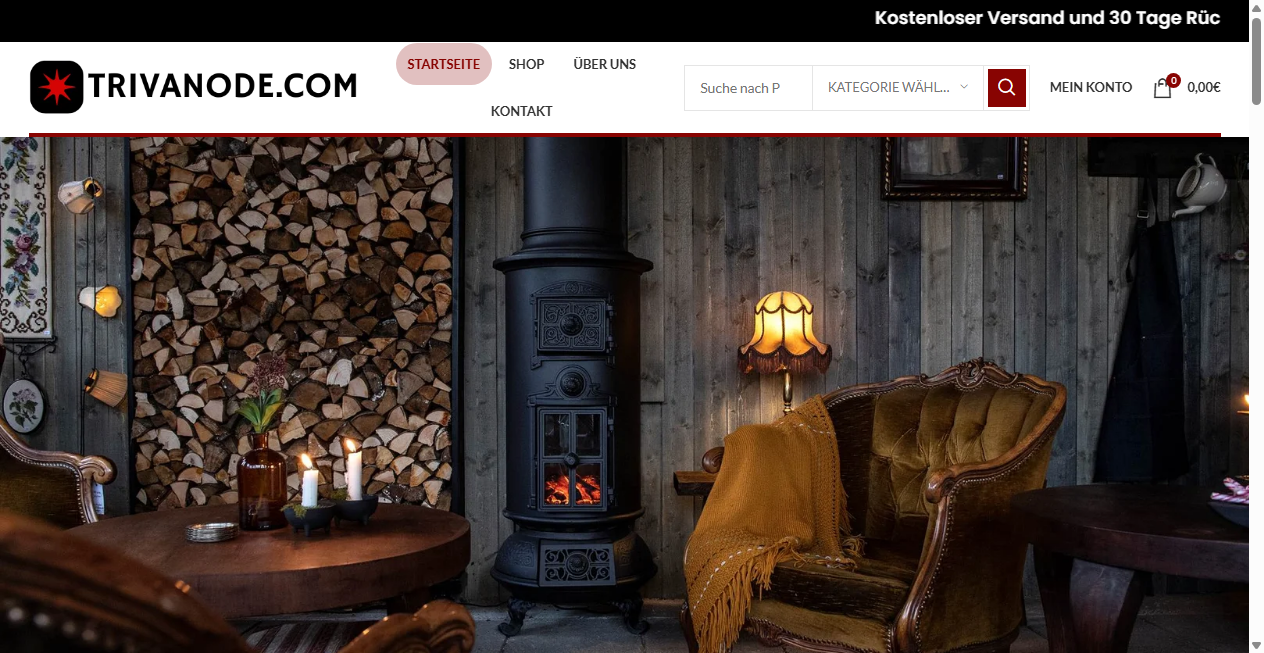 Fake Shop Warnung: trivanode.com (2026)