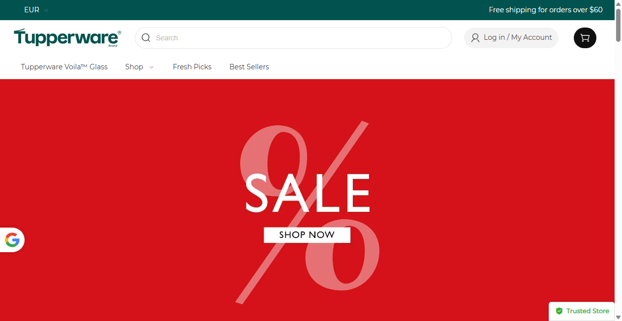 Fake Shop Warnung: tupperwareeu.shop (2026)