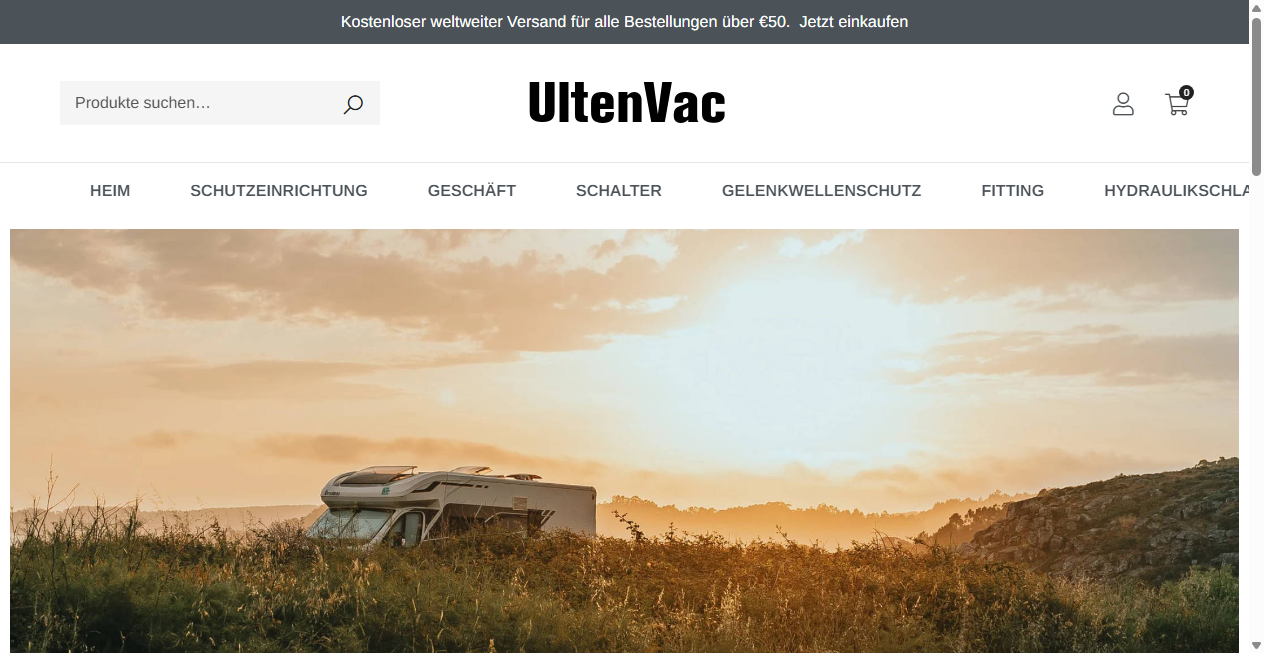 Screenshot von ultenicstaubsauger.com