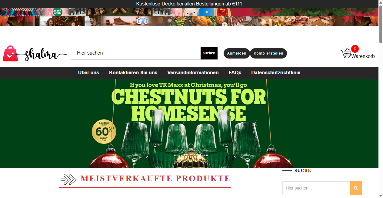 Screenshot von upecho.pcmachine.shop