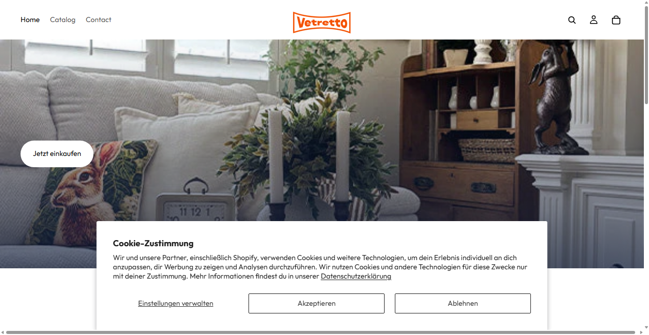 Fake Shop Warnung: vetretto.myshopify.com (2026)