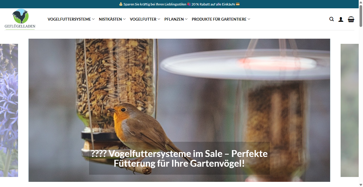 Screenshot von vogelpflege.com