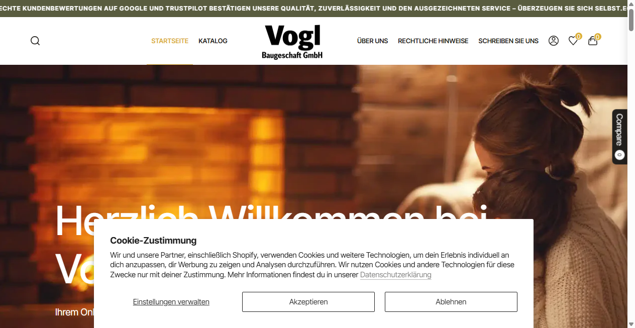 Bestätigte Warnung zu voglbaugeschaftgmbh.de (2026)