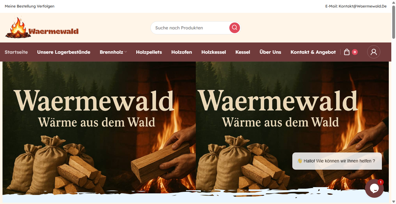 Fake Shop Warnung: waermewald.de (2026)