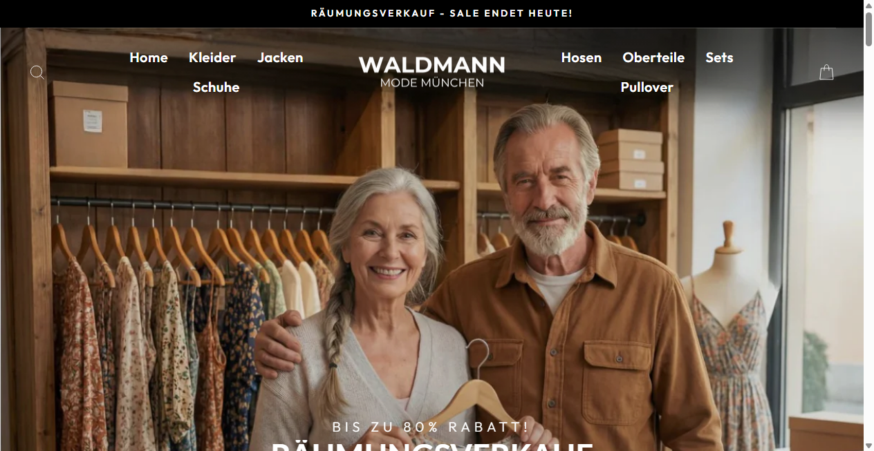 Bestätigte Warnung zu waldmannmode.de (2026)