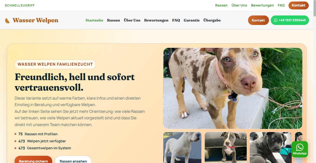 Fake Shop Warnung: wasserwelpen.de (2026)