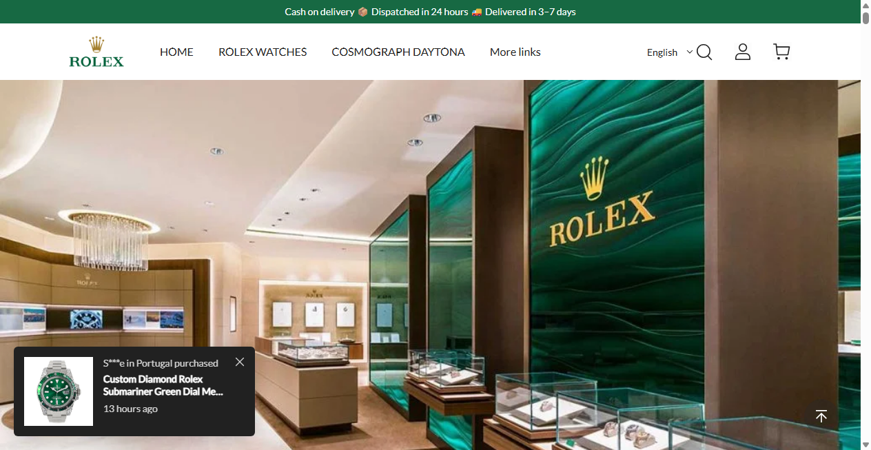 Fake Shop Warnung: watchcod-nz.shop (2026)