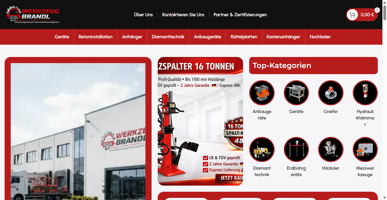 Fake Shop Warnung: werkzeug-brandl.com (2026)