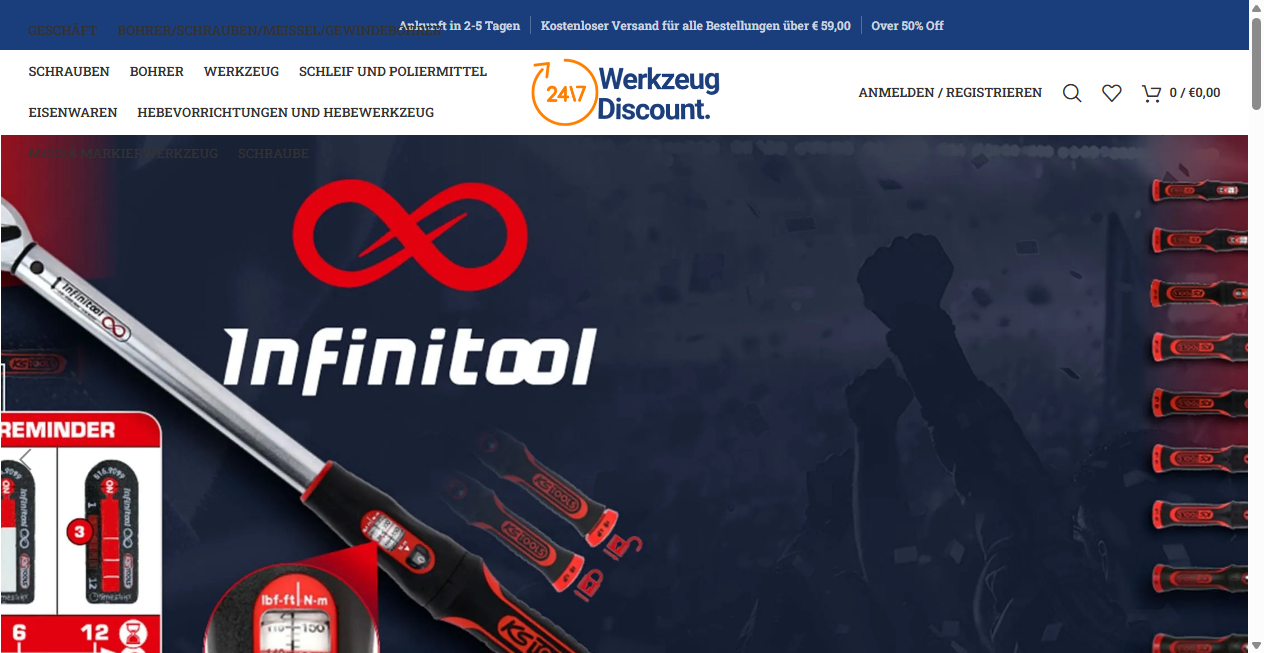 Fake Shop Warnung: werkzeugdiscount.com (2026)