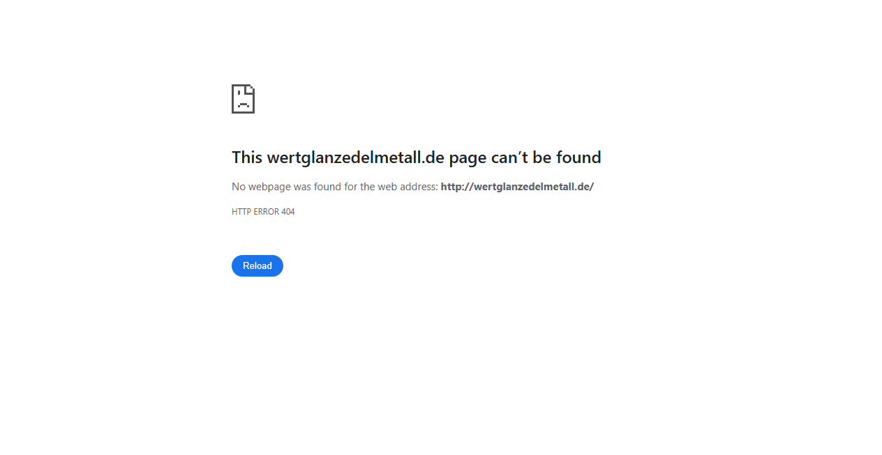 Fake Shop Warnung: wertglanzedelmetall.de (2026)