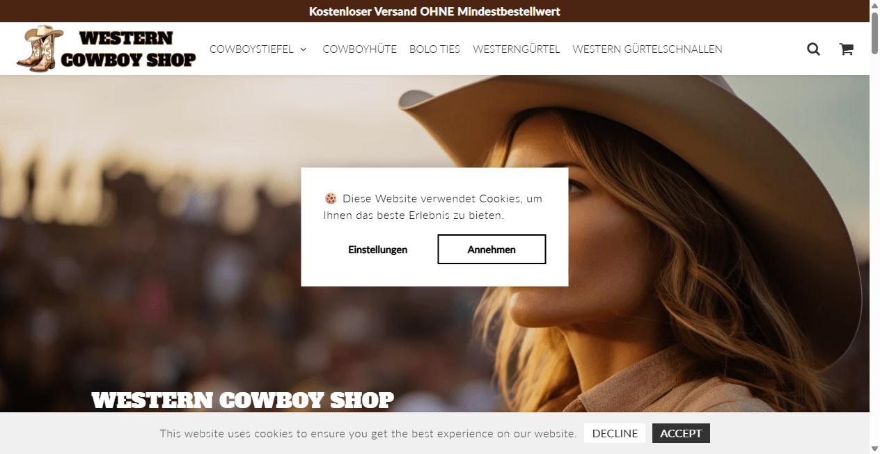Bestätigte Warnung zu western-cowboy-shop.de (2026)