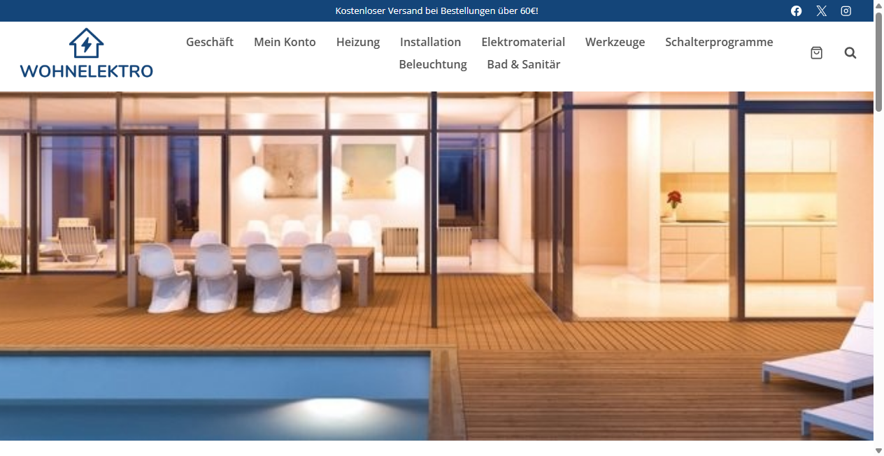 Fake Shop Warnung: wohnelektro.com (2026)