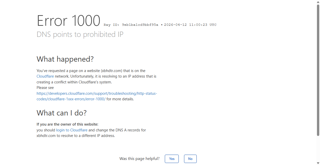 Fake Shop Warnung: xbhdtr.com (2026)