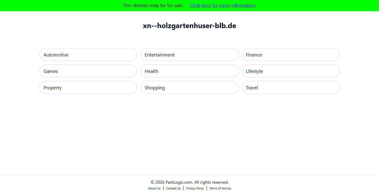 Screenshot von xn--holzgartenhuser-blb.de