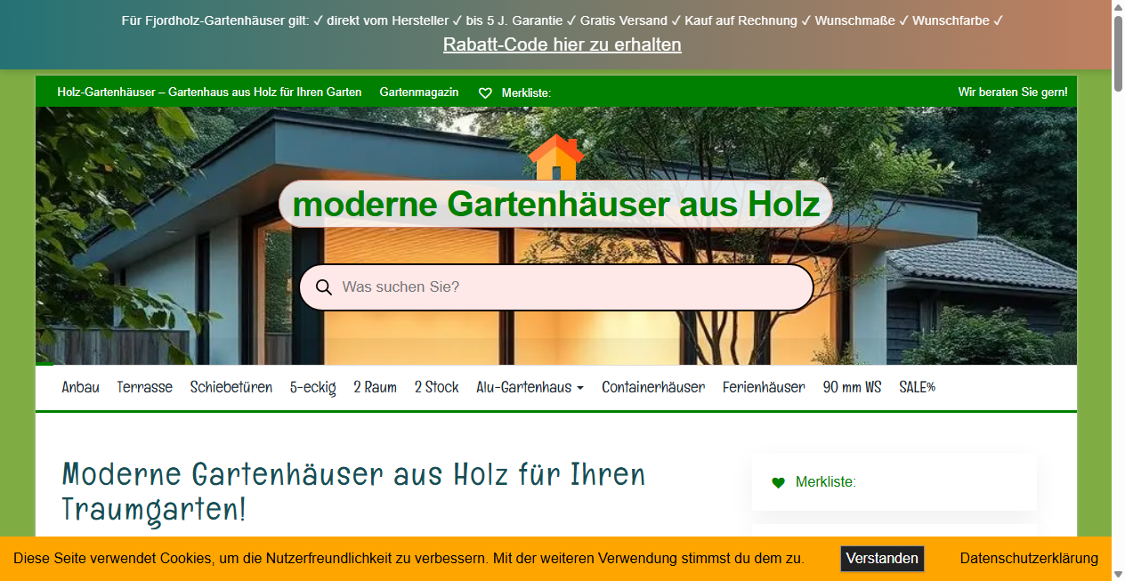 Screenshot von xn--modernegartenhuser-ytb.de