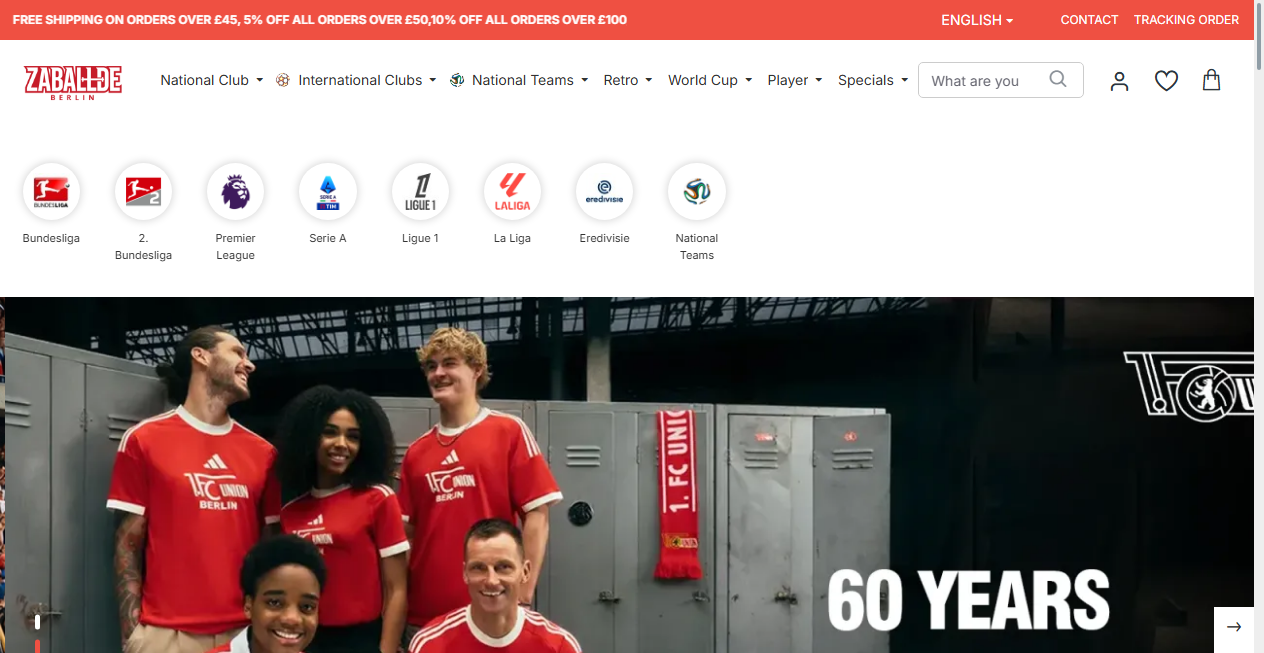 Screenshot von zaballde.com