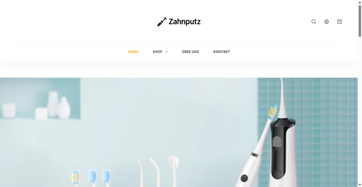 Screenshot von zahnputz.com