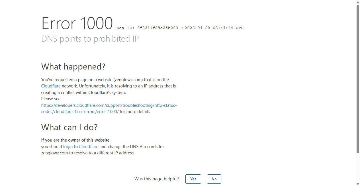 Screenshot von zenglowz.com